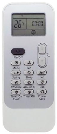 Control Remoto Aire Acondicionado Whirlpool DG11J1-31, DG11J1-36, DG11J1-51