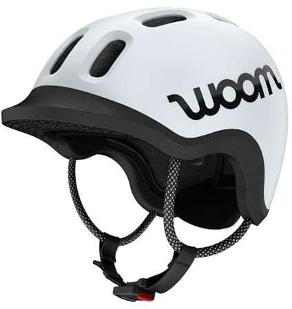 woom Ready Kinderhelm – Kinder Fahrradhelm mit Visier und Aufprallschutz – Komfortabler Fahrradhelm für Kinder für Jungen & Mädchen – Verstellbarer Helm für Kinder