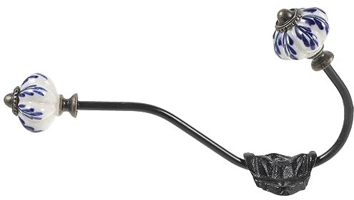 BUGUUYO Vintage Haken Kleiderhaken Handtuchhaken Garderobenhaken Retro Wandhaken Geeignet zum Aufhängen von Schlüsseln Hüten Mänteln