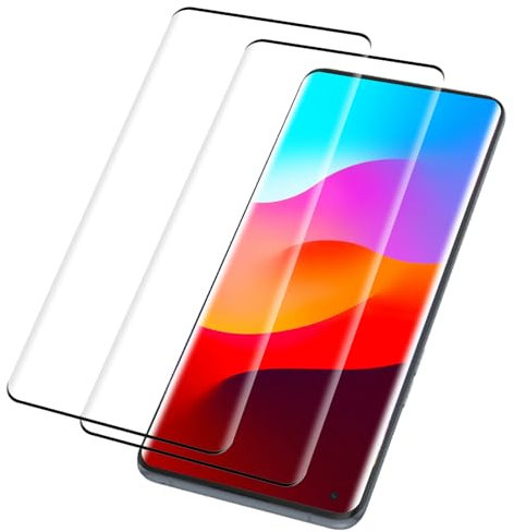2 Pièces Verre Trempé pour OPPO Find x5 Pro, Vitre Protection de Anti Rayures, Haute Sensibilité, Sans Bulles, Protection Ecran