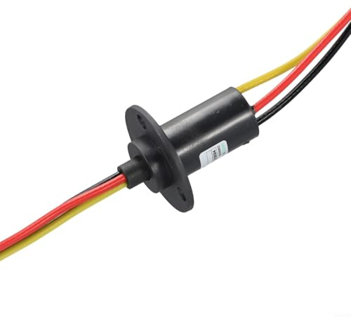 Leitfähiger Schlupf für Ring 30A 10 Millionen Umdrehungen Lange Lebensdauer für Windkraftanlage Generator, CCTV, Robotik, IP51 bewertet,