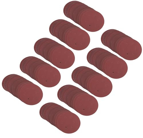 Hook/Loop Sanding Abrasive Discs Orbital DA Palm Sander 100PK 150mm Mixed Grit