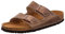 Birkenstock Classic ARIZONA Unisex-Erwachsene Pantoletten, Braun(tabacco Brown), 45 EU