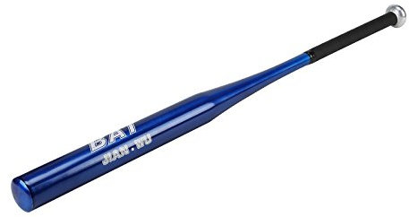 Youyijia 34 inch Baseball Bats, Aluminum Alloy Rounders Bat, Baseball Bat Self Defence, Metal Waterproof Baseball Stick Bar with Anti Slip Handle, Lightweight for Outdoor Practice Training (Blue)