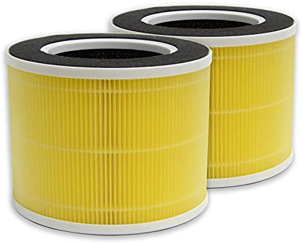 PUREBURG RP-AP088-F1 Ersatz-Filter kompatibel mit RENPHO RP-AP088 RP-AP088W/RP-AP088B Luftreiniger RP-AP088-F1und RP-AP088-F2,2er-Pack
