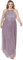 Maya Deluxe Damen Womens Ladies Bridesmaid Maxi Dress Halter Neck Sequin Embellished Prom Graduation Wedding Brautjungfernkleid, Moody Lilac, 26