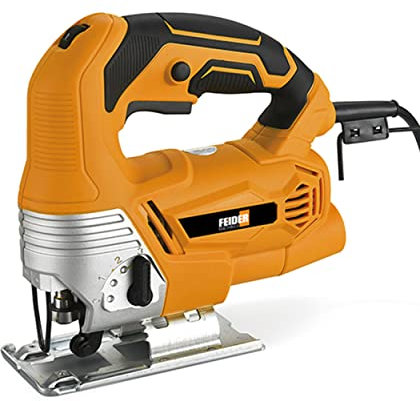 FEIDER Stichsäge 710 W 65 mm Geschwindigkeitsregler, Schnitt Holz 65 mm, Stahl 6 mm, 0-45 ° Neigung FSS710-A