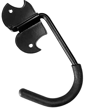 Fahrrad Wandhalterung,Asudaro Wandmontierte Fahrradhalter Fahrradhaken Wandaufbewahrungs Haken Pedal-Wandhalterung J-förmige Wandhalterung für Elektrofahrrad, Mountainbike, Citybike,Schwarz