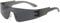 Ggpyyon Futuristische Y2K Sonnenbrille Herren Damen Rahmenlos Schnelle Brille mit Verspiegelte Linse Sportbrille Fahrerbrille UV400 Schutz(Schwarz)