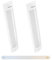 Royana 2 Pack 60CM LED Feuchtraumleuchte, 20W 2000LM LED Röhre Dimmbar Leuchte, 3000K/4000K/6000K LED Röhrenlampe, IP54 Wasserfest LED Deckenleuchte für Badzimmer Wohnzimmer Werkstatt Küche Lager