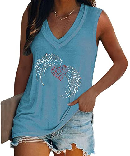 Kumja Jackenerweiterung T Shirts Damen Kurzärmlige Grosse Grössen Square Neck Pullover Vintage Weites Polyester Weic Pullover Damens Schule Herbst Schlicht Blau