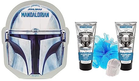 Star Wars Coffret cadeau 3D avec bombe de bain, lotion pour le corps, gel douche, éponge