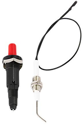 SVRITE Barbecue à Gaz Bouton-Poussoir Cuisine Briquet Allumage Piezo Kit Bouchon Fileté Universel 1 Pcs