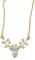 Baoblaze Hirschgeweih-Halskette, Modeschmuck, Boho-Kettenhalsketten, Strass-Elchkopf-Anhänger-Halskette für Jubiläumsfeier