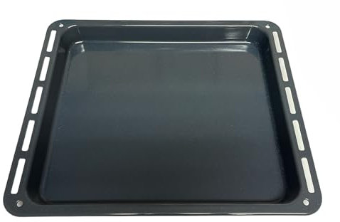 Whirlpool Bauknecht Hotpoint Ariston - Leccarda teglia vassoio 452 x 375 mm. colorre grigio per forno 481010674817 - C00344931 - LC003 - Prodotto originale