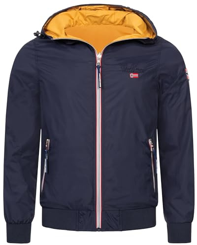 Geographical Norway Übergangsjacke Frühlingsjacke Windbreaker Blouson Sommer Wende Jacke