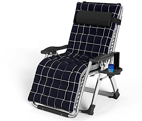 Klappbarer Sonnenliege-Liegestuhl, tragbar, faltbar, für den Außenbereich, Zero-Gravity-Lounge-Stuhl für Garten und Outdoor-Camping, C(D)