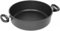 AMT Gastroguss Schmortopf, Ø 26 cm, 8 cm hoch, Bratpfanne mit zwei Seitengriffen, induktionstauglich, backofenfest, Lotan® Antihaft-Veredelung, Aluguss (Aluminium), AMZN-I-826