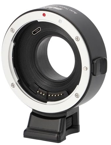 ayex Objektivadapter AF Autofokus EF-FX Passend für Canon EF/EF-S Mount Objektiv an Fuji X-Mount
