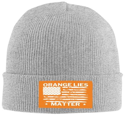 56 Beanie Mütze Lügen Sind Wichtig T-Rump Für Pri-Son Lib-Eral Demo-Crat Strickmütze Unisex Beanie Hut Weich Beanie Hat Für Fischen Travel Alle Jahreszeiten