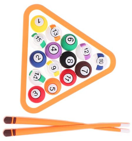 Alipis 4 Sätze Pool-Kuchen Dekorieren Golf-kuchendekorationen Billard-Party-Dessert-Topper Pool-kuchendekorationen Gärkorb Für Sauerteig Kuchenkugeln Billardhalter Weiches Gummi Colorful