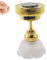 Dollhouse Chandelier 1:12 Scale Flower-Shaped Dollhouse Lights 0.8x1.3 Inch Metal Dollhouse Lighting Battery Powered LED Dollhouse Chandelier for Dollhouse Settings