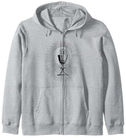 Calice pour messe catholique Eucharistie Première Communion Sweat à Capuche
