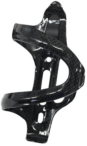 ZQINGQING Bike Bottle Holder 3k Bicycle Carbon Fiber Bottle Cage Side Pull Bottle Cage Ultra-light 23g Bottle Holder With Screw Bike Water Bottle Holder(2pcs 3k glossy)