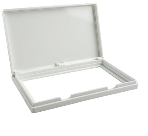 Bebykilemi Cubierta impermeable para toma de corriente, diseño ultrafino, protector de interruptor transparente tipo 86 tipo 3, para baño, balcón, patio (blanco)