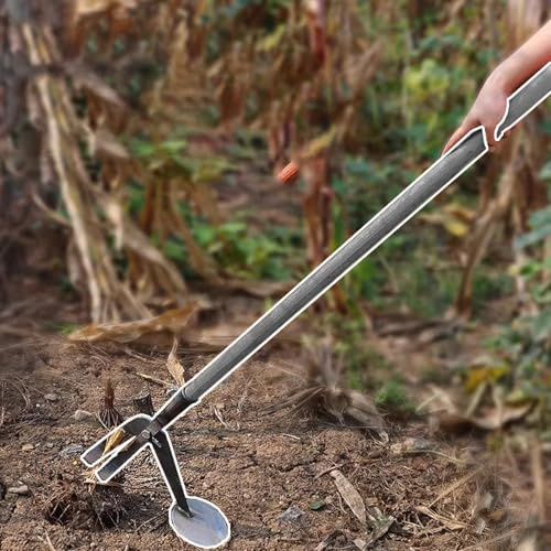 High-Leverage Invasive Plant Remover, Sapling Puller Fully Uproots Woody Stems, for Shrubs, Vines and Thorns with Large Root Systems(L-148cm(58.3in))