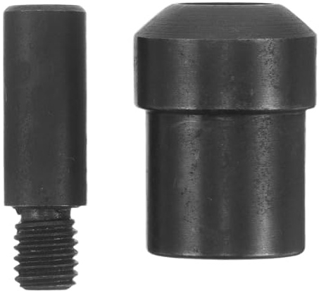 Cabilock Molde de Prensa Manual para Remaches de 11 Mm, Matrices de Punzonado de Alta Resistencia para Cuero y Tela, Juego de Herramientas para Artesanía en Cuero, Accesorio para