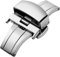 BINLUN Uhr Verschluss Edelstahl Schmetterling Uhrverschluss Faltschließe Schnalle für Leder Uhrenarmbänder in Gold, Roségold, Silber, Schwarz (12mm, 14mm, 16mm, 18mm, 20mm, 22mm)