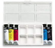 Pébéo Boã®Te - 5 Tubes de Gouache Primaire + Palette