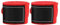 Dilwe Boxing Wraps, 2Pcs 2,5m Gummiband Bandage Mitts Hand Wraps Guards Innere Faustschutz f¨¹r Boxen Kampfkunst Sanda Muay Thai MMA Taekwondo(Rot)
