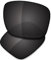 SAUCER Verres de rechange haut de gamme pour lunettes de soleil Oakley Holbrook Mix OO9384 | Holbrook Mix Low Bridge Fit OO9385 haute définition – Noir carbone polarisé