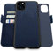 Dreem Fibonacci 2in1 Handyhülle Flipcase für iPhone 11 Pro Max | Magnetisches iPhone Case | TPU Etui Lederhülle Schutzhülle, RFID Schutz, Veganes Kunstleder, Geschenkbox | Königsblau