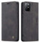 mvced Handyhülle Kompatibel mit OnePlus 8T,Premium Leder Flip Case Schutzhülle mit Standfunktion,Schwarz