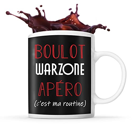 Warzone C'est ma Routine Tasse mit Humor