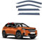 4 Stück Auto Autofenster Windabweiser für Peugeot 2008 MK2-P24 2020 2021 2022 2023, Seitenscheiben Regenabweiser Schatten Deflektoren Auto Zubehör