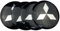 4 Stück Auto Radnabenkappen für Mitsubishi Colt Z30 2004-2012 Nabenkappen Wasserdicht Nabendeckel Staubdicht Felgenkappen langlebig Radnabendeckel,D