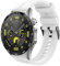 TiMOVO Cinturino da 22mm Compatibile con Huawei Watch GT 4 46mm/GT3/GT3 Pro 46mm/Watch 4/4 Pro/3/3 Pro/GT 46mm/GT2/GT2 Pro/GT2e, Cinturino Sportivo in Silicone, Braccialetto di Ricambio, Bianco