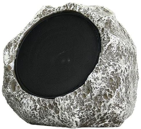 Lawnrden Rock Speakers Outdoor,Solar-Powered Bluetooth,Wireless Outdoor Speakers,9x7x7 Waterproof USB Rechargeable Outdoor Speakers for Garden,Patio,Pool,Deck,Yard