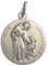 I G J Medaille des Heiligen Franziskus von Assisi - Die Medaillen der Schutzheiligen