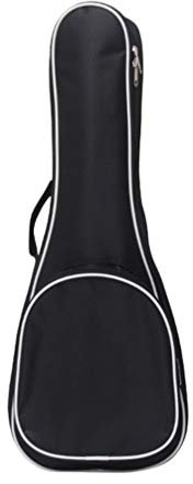 Milisten Gitarrenkoffer 21 Zoll Gitarre Gig Bag Oxford Stoff Gitarre Tragetasche Schützende Tragetasche für Gitarre Ukulele Schwarz Akustik Tasche Für Akustikgitarre