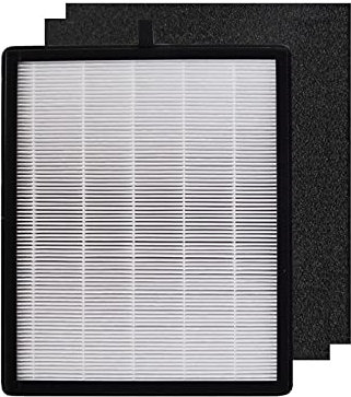 PUREBURG Ersatz-Filter-Set kompatibel mit Zigma Aerio-300 & Medion MD 10444 UND MD 10378 Luftreiniger,Aktivkohle und H13 True HEPA