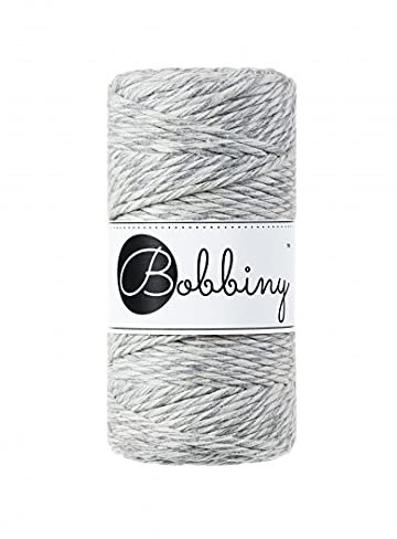 Bobbiny Makramee Kordel 3mm - 100m - (Marmor)