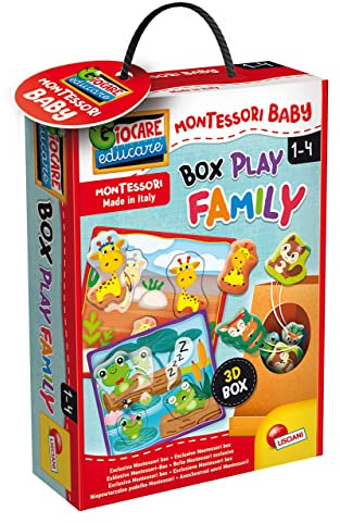 Liscianigiochi 92727 Montessori Baby Box Puppies, Nicht Zutreffend