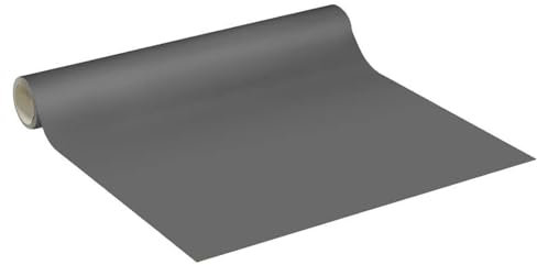 Adhesivo impermeable vinilo rollo para cocina, armario, puerta, adhesivo de pared, 60 x 200 cm, color gris oscuro