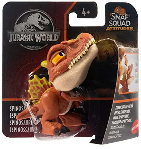 Jurassic World Snap Squad Attitudes Spinosaurus Dinosaur Figure