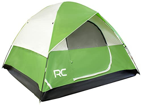 Redline Canyon Familien-Campingzelt – Pop-Up-Zelt für 6 Personen, wetterbeständig, Kuppel-Stil, tragbar, Unterschlupf, einfach aufzubauendes Zelt